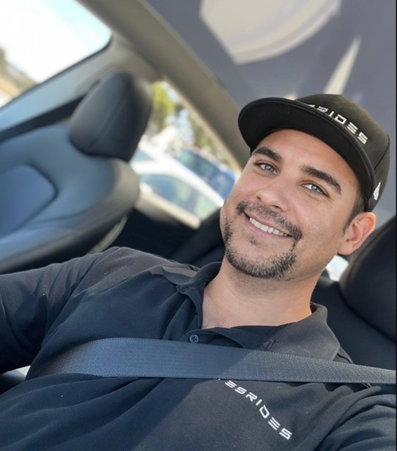 Smiling Chauffeur